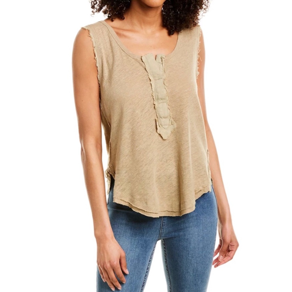 Free People Vacay Tank Top Cyprus Green 
Small